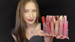 ASMR | Lip Tint Collection Try-on ˖°