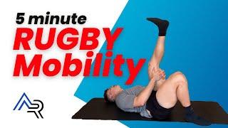 5 Minute Rugby Mobility - Follow Along [ Axe Rugby ]