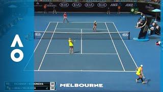 Friendly fire between Rodionova and Kichenok | Australian Open 2018