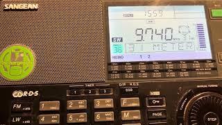 KBS World Radio, Rep. Korea, 9740kHz, 8th November 2024, 16:00UTC