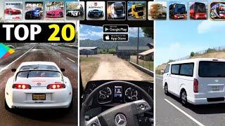 TOP 20 Best Driving Games for Mobile!