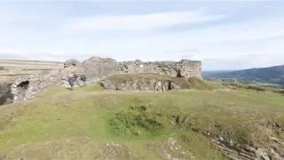 Circular walk from Llangollen including Castell Dinas Bran