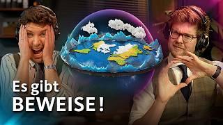 Flache Erde: So GENIAL DUMM ist die Flat Earth Verschwörung! Podcast #88 | Quarks Science Cops