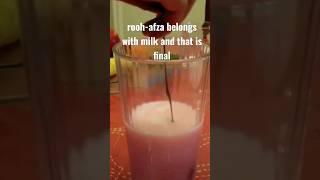 rooh-afza belongs with milk and that is final #islam #muslim (comment if you agree or disagree)