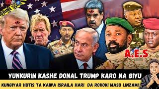 Yunkurin kashe Trump karo na biyu/Kingiyar Hutis sun kai hari Israila/A.E.S zusu kaddamar sa Fasfo.