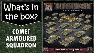 British Comet Armoured Squadron Flames of War 15mm Starter Army