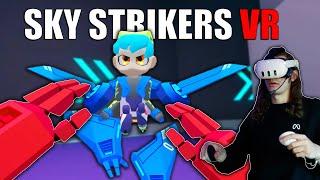 Rocket League but in VR (sort of) | Sky Strikers (Quest 3)