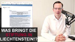 Vermögensschutz: Lohnt sich eine Stiftung in Deutschland und Liechtenstein?