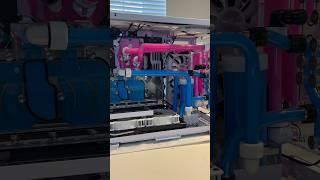 ASMR filling dual loop water cooling gaming PC 