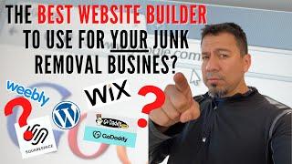 Junk Removal Business Owners - Use This To Build Your Website