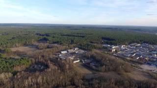 Panorama Over Buildings Near Forest 3 - cutestockfootage.com