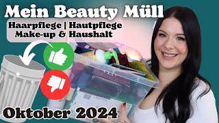 Das habe ich AUFGEBRAUCHT ️️ im Oktober 2024 | Hautpflege | Haarpflege | Make-up & Haushalt