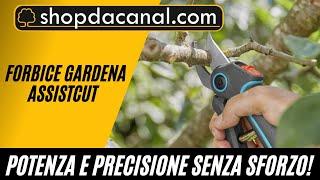 Forbice Gardena AssistCut: Precisione e Comfort per Ogni Taglio!