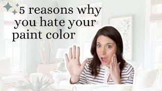 5 paint color mistakes to avoid