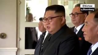 Trump With Kim Jong Un Jokes to Media: ‘We Look Handsome and Thin’