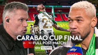 FULL Carabao Cup final post-match reaction, analysis & celebrations 