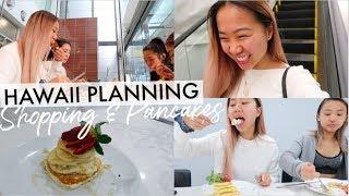 HAWAII HOLIDAY PLANNING, Shopping & Making Pancakes // VLOG | THERESATRENDS