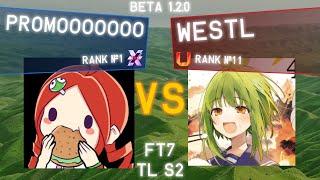 TETR.IO - Promooooooo (Rank #1) vs. Westl (Rank #11) - TETR.IO High Level Replays