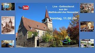 22.09.2024 | Live-Gottesdienst in der Matthäuskirche