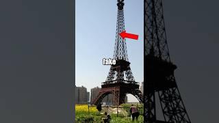 China’s FAKE Eiffel Tower  #building #architecture #viral