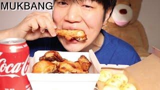 굽네치킨 오리지널+달콤 크림볼 레알먹방!!! 오늘은 치킨이닭~ MUKBANG ASMR Goobne Chicken Original+Sweet Cream Ball EATING SHOW