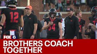 Brothers, former quarterbacks now coach high school football | FOX6 News Milwaukee