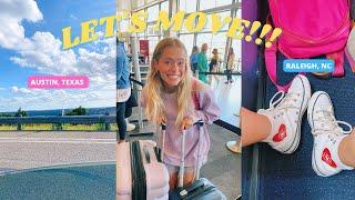 MOVING VLOG: RALEIGH, NC HERE WE COME!