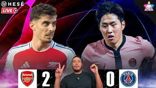 อาร์เซนอล vs เปแอสเช 2-0 | UCL League Stage