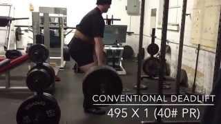 JoshStrength max deadlifts and PRs