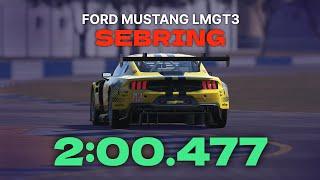 Le Mans Ultimate | Ford Mustang LMGT3 - Sebring | Hotlap