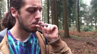 SMOKING A BACKWOOD IN THE WOODS!!!!!