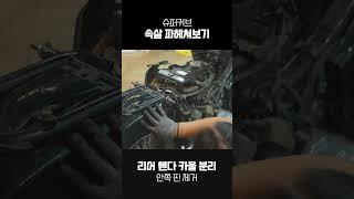 슈퍼커브 카울 교체하기! 커브의 엉덩이(?)를 파헤쳐보자 #존웍스