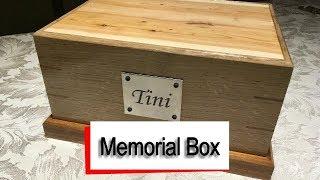 Memorial Box for family Pet - Tini