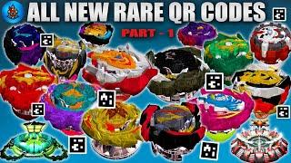 ALL NEW RARE QR CODES BEYBLADE BURST APP  PART - 1 | TOTAL BURST