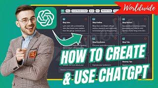 How to Create ChatGPT Account Free  OpenAI ChatGPT Sign Up For Free