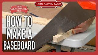 How To Build A Baseboard - Model Railway Basics: Episode One