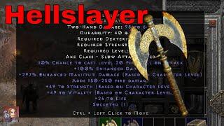 D2R Unique items - Hellslayer (Decapitator)