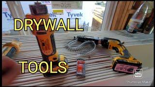 DRYWALL TOOLS #drywall #construction #DIY