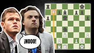 ¡UNA BATALLA ÉPICA! : Carlsen vs Niemann (Campeonato Mundial Blitz 2024)