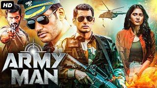 Vishal's ARMY MAN Full Hindi Dubbed Movie | Regina Cassandra, Shraddha Srinath | South Action Movie