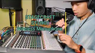 STAGECRAFT ST-U900 Wireless Microphone |Dual Channel| |Dual Mic|