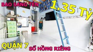 Quận 7 Nhà Nhỏ Xinh Giá Rẻ Có Sổ Hồng Riêng 435 Huỳnh Tấn Phát Ngay Chi Cục Thuế | Tường Nguyễn