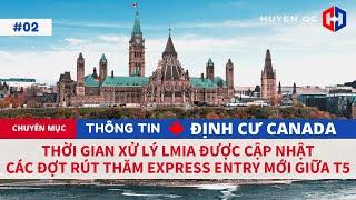 THÔNG TIN ĐỊNH CƯ CANADAThời gian xử lý LMIA được cập nhật | Các đợt rút thăm Express Entry mới