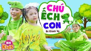 Chú Ếch Con - Bé Khánh Vy | Ca Nhạc Thiếu Nhi kìa chú là chú ếch con, 4K