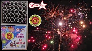 WOWSTAR FIREWORKS "BRIDE SQUD" SETOUT 30 Multi color shots Testing @AlapparaKelapparom007