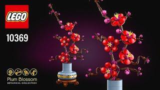 LEGO® Plum Blossom (10369)[327 pcs] Step-by-Step Building Instructions @TopBrickBuilder