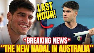 CARLOS ALCARAZ DOMINATES MELBOURNE as the NEW RAFA NADAL!