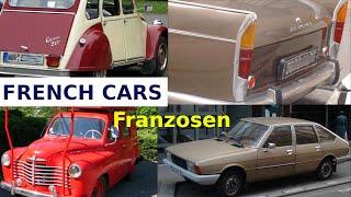 Alte französische Autos *  FRENCH CARS * Peugeot * Citroen * Renault * Simca