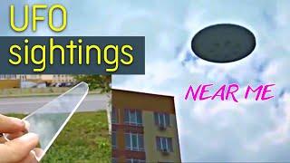 UFO sightings near me | Flying saucer | НОВЫЕ кадры неопознанных объектов!