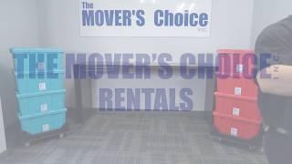 Rent Moving Bins | Mississauga, ON | Reusable & Recyclable | The Mover's Choice Inc